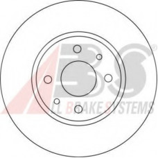 Диск гальмівний FIAT LINEA, PUNTO передн., вент. (вир-во ABS)