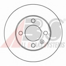 Диск гальмівний SEAT/VW AROSA/LUPO/POLO передн. вент. (вир-во ABS)
