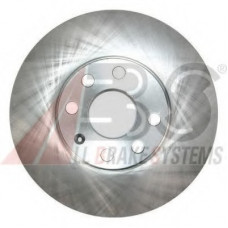 Диск гальмівний OPEL ASTRA B передн. вент. (вир-во ABS)