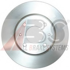 Диск гальмівний MITSUBISHI GALANT VI 2.0-2.5 96-04, LANCER 1.3-2.0 03 - передн. (вир-во ABS)