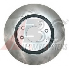 Диск гальмівний CITROEN/PEUGEOT C2/C3/C5/PARTNER передн. вент. (вир-во ABS)