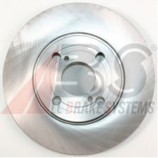 Диск гальмівний TOYOTA, передн., вент. (вир-во ABS)