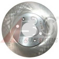 Диск гальмівний HYUNDAI I10 10/07-, KIA PICANTO 04/04 - передн. (вир-во ABS)