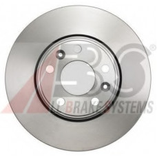 Диск гальмівний RENAULT LAGUNA 2.0 07-,GRAND SCENIC 1.2-2.0 09-,MEGANE III 09-передн. (вир-во ABS)