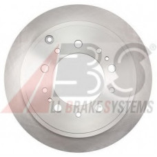 Диск гальмівний TOYOTA LAND CRUISER 4.5D V8, 4.7 V8 08- задн. (вир-во ABS)