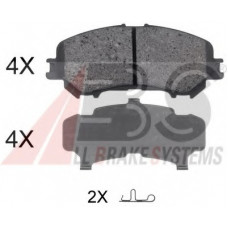Колодка гальм. диск. NISSAN QASHQAI, RENAULT KADJAR передн. (вир-во ABS)