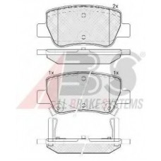 Колодка гальм. диск. TOYOTA AVENSIS/AVENSIS SW 1.6,1.8,2.0,2.0D-4D,2.2D-4D 09- задн. (вир-во ABS)