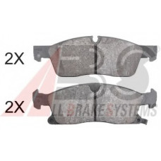 Колодка гальм. диск. JEEP GRAND CHEROKEE 2011-18 WHEELS передн. (вир-во ABS)
