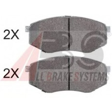 Колодка гальм. диск. HYUNDAI TUCSON IX20, IX35 FWD 10 - передн. (вир-во ABS)