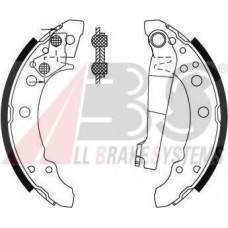 Колодка гальм. барабан. AUDI/SEAT/VW 50/80/AROSA/GOLF задн. (вир-во ABS)