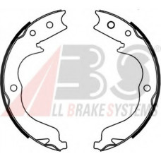 Колодка гальм. барабан. MITSUBISHI LANCER 2.0 EVO 08-,OUTLANDER II 2.2 3.0 07 задн. (вир-во ABS)