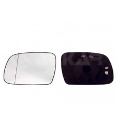 Скло дзеркала (з підігрівом) Peugeot 307 1.4-2.0 HDi 00- (L)