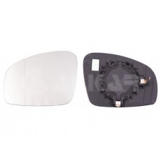 Скло дзеркала (з підігрівом) Skoda Roomster/Fabia 06-15 (L)