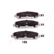 Колодки дискові гальмівні передні Infiniti QX56/QX80 (Z62) 10- (вир-во ASHIKA)