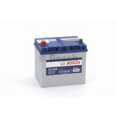 Акумулятор 60Ah-12v BOSCH (S4025) (232x173x225),L,EN540 Азія