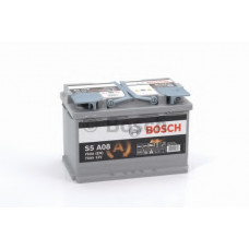 Акумулятор 70Ah-12v BOSCH AGM (S5A08) (278х175х190), R, EN 760