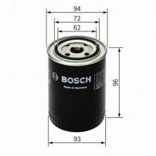 Фільтр масляний двигуна CHRYSLER, JEEP (вир-во Bosch)