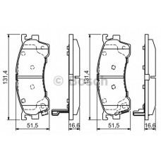 Колодки гальмівні (передні) Mazda 323/626/ 1.8-2.0 91-04 (SUMITOMO System)