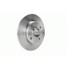 Диск гальмівний (задній) Citroen C3/C4 /Peugeot 207/307 05- (249х9) (без підшипника) (з покриттям)