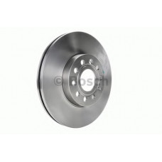 Диск гальмівний SEAT TOLEDO, SKODA YETI, VW GOLF VI передн. вент. (вир-во Bosch)
