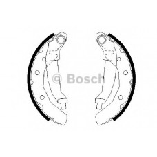 Колодка гальм. барабан. DAEWOO MATIZ задн. (вир-во Bosch)