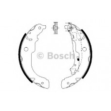 Колодки гальмівні (задні) Peugeot 207/Citroen C3 06- (барабанні) (228.6x42)