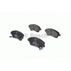 Колодки гальмівні (передні) Toyota Auris/Avensis 08- (Bosch) (з датчиком)