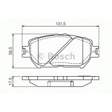 Колодки гальмівні (передні) Toyota Camry 90-02/Corolla 87-02/Rav4 94-00