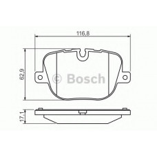 Колодки гальмівні (задні) Land Rover Range Rover III/IV/Sport I/II 09-