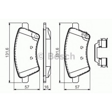Колодки гальмівні (передні) Fiat Sedici/Suzuki SX4 06-