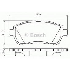 Колодки гальмівні (передні) Ford Fiesta 08-