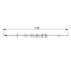 Датчик зносу гальмівних колодок (задніх) Mini (R50/R52/R53) 01-07 (L=1130mm)
