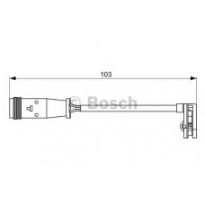 Датчик зносу колодок (вир-во Bosch)