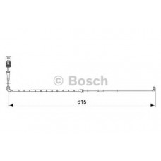 Датчик зносу колодок (вир-во Bosch)