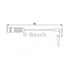 Датчик зносу гальм. колодок (вир-во Bosch)