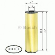 Фільтр масляний двигуна MB (W204/212) 09- (вир-во BOSCH)