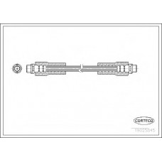 Шланг гальмівний (передній) Audi A4/A6/VW Passat 1.6-4.2 94- (295mm)