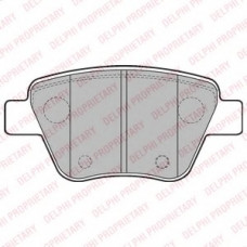 Колодки гальмівні (задні) Audi A1/A3/Skoda Octavia/SuperB/VW Caddy III/Golf/Touran 03- (Bosch)