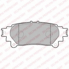 Колодки гальмівні (задні) Toyota Highlander 14-/Prius 08-/Lexus GS 12-/RC 14-/RX 08-15