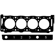 Прокладка ГБЦ Peugeot 406/605/806 2.1D 89-04 (4 метки) (1.67 мм)