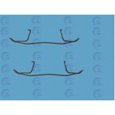 Монтажний к-кт гальм. колодок (вир-во ERT)