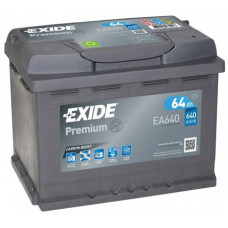 Акумулятор 64Ah-12v Exide PREMIUM (242х175х190), R, EN640