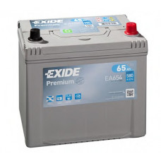 Акумулятор 65Ah-12v Exide PREMIUM (230х173х222), R, EN580, Азія (тип кріплення Korean B1)