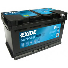 Акумулятор 80Ah-12v Exide AGM (315х175х190), R, EN800