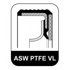 Кільце ущільнювача, розподільний вал 28x47x8 ASW RD PTFE/ACM (вир-во Elring)