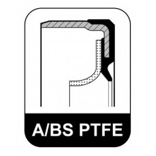 Сальник двигуна REAR BMW/OPEL M20/M42/M52/N52...  90X110X12 PTFE Тефлон (вир-во Elring)