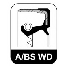 Сальник диференціалу FORD/VAG 40X55X8 A/BS WD ACM (вир-во Elring)
