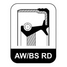 Сальник двигуна FRONT OPEL X20XE/X25XE/X30XE, SAAB B308L/B308E 38X50X8/5.5 (вир-во Elring)