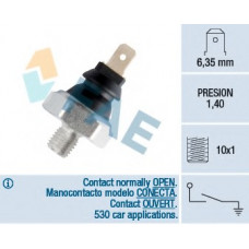Датчик тиску оливи VW LT 2.4D 78-96 (1.4 bar) (чорний)