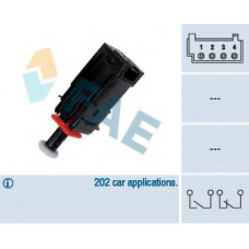 Датчик педалі гальма Opel Combo/Citroen Nemo/Fiat Punto 1.3-1.9D 05- (4 конт.)